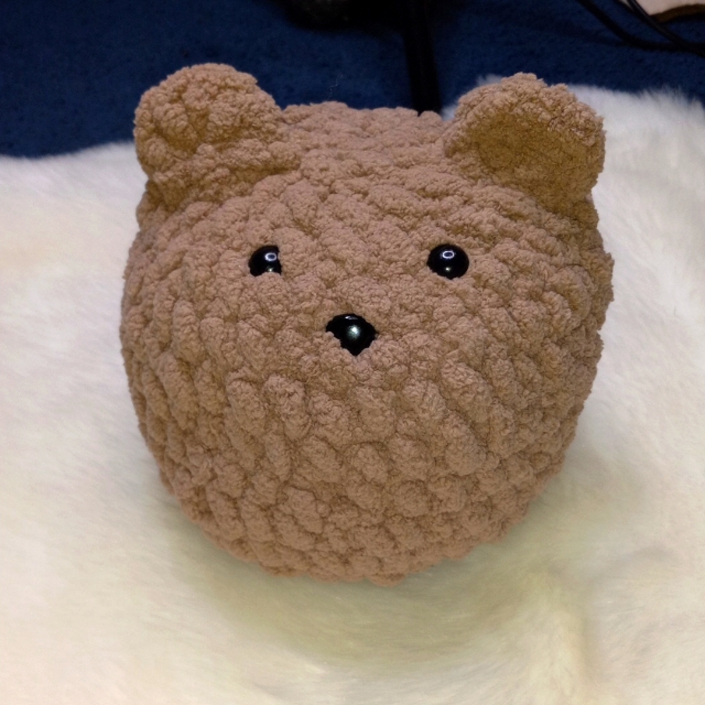 🆕 Handmade Crochet Bear 🧸 Plushie